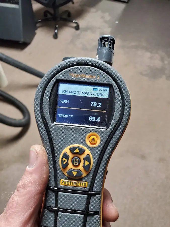 Moisture meter humidity assessment for Fire & Smoke Damage Restoration in Oatfield